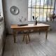 Table de ferme en merisier
