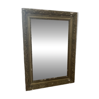 Vintage gold mirror