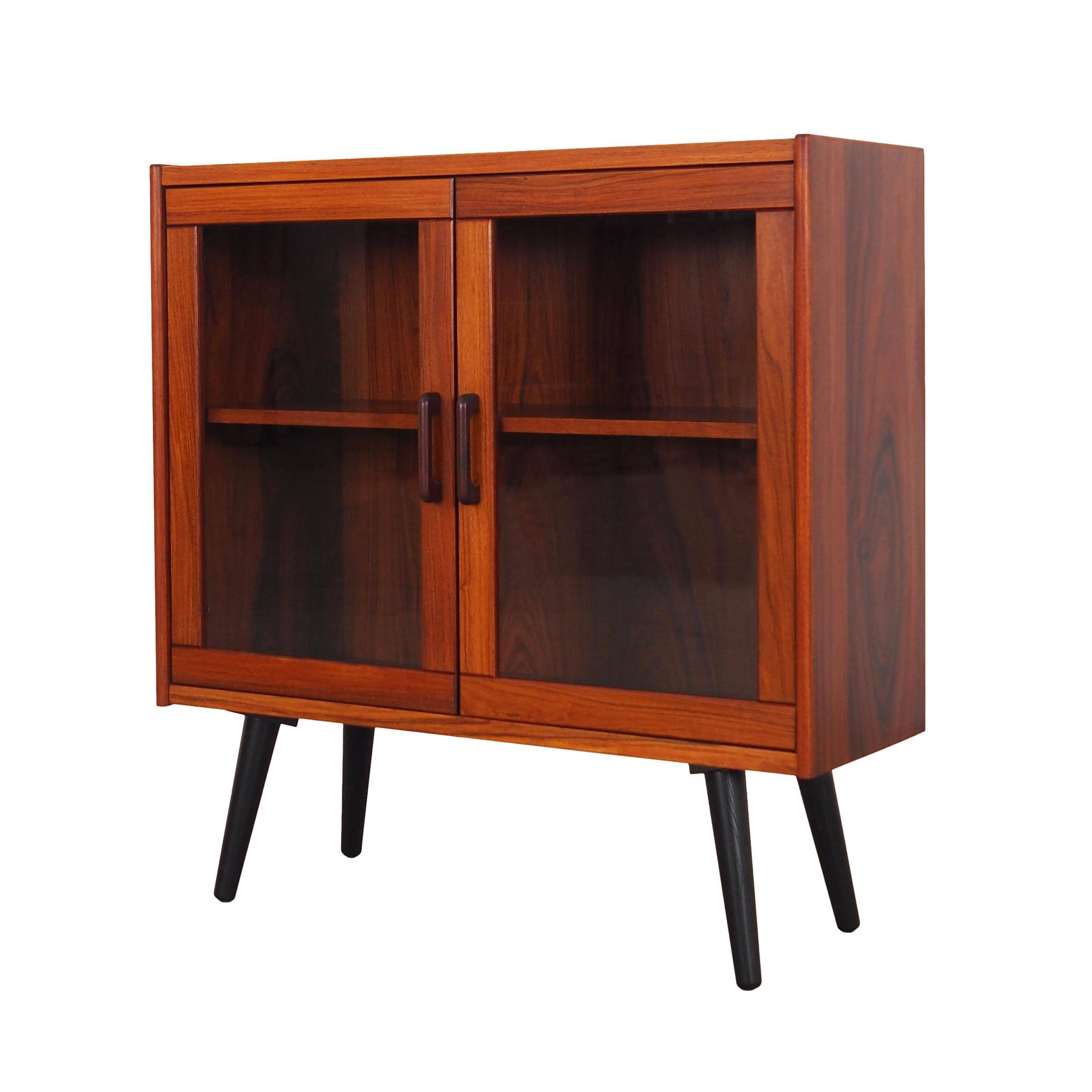 Rosewood showcase, Danish design, 1970s, production: Denmark