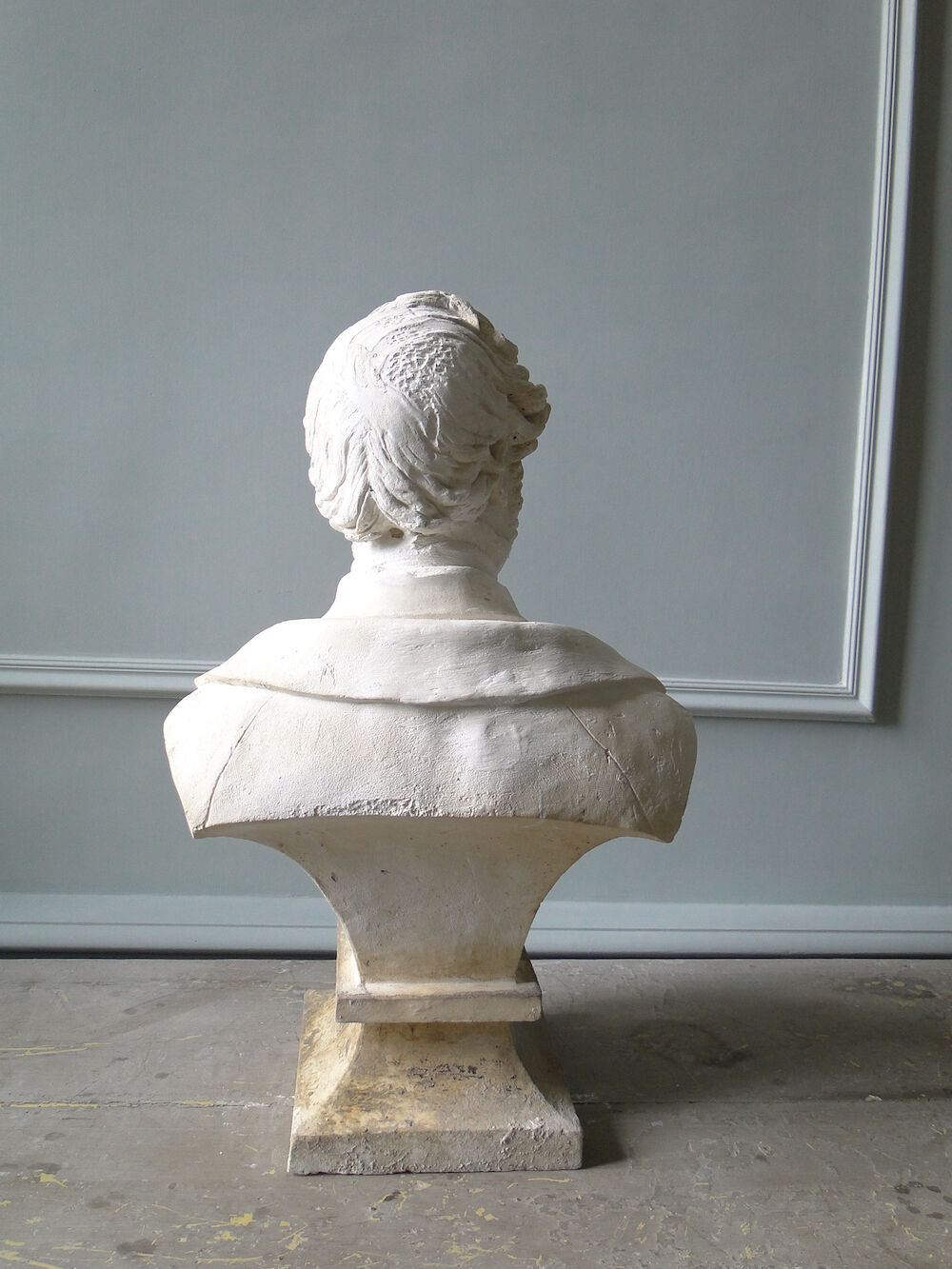 Plaster bust