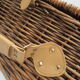Rectangular wicker trunk