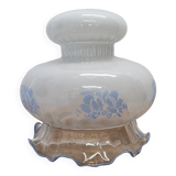 Vintage French glass lampshade