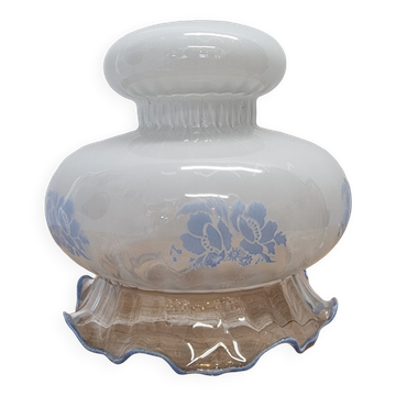 Abat-jour vintage en verre français