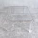 Superb coffee table in Altuglas and glass – signed by Marc Micoud, circa 1970.