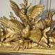 Large 19th Century Gilded Stucco Mirror