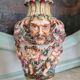 Pair of Capodimonte vases, second half of the 19th century