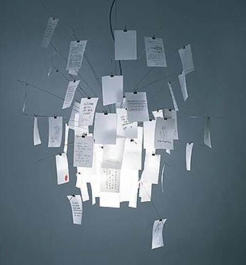 Ingo maurer zettel’z 6 chandelier