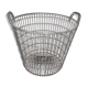Panier ancien en zinc