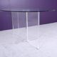 Dining table by David Lange (signature on the base).