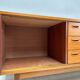 1960s extra large vintage minimalistic teak sideboard
