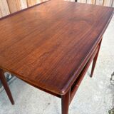 Vintage teak side table – Scandinavian design – 1960s