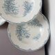 4 vintage deep plates in ironstone from L&G model Oeillets 220520