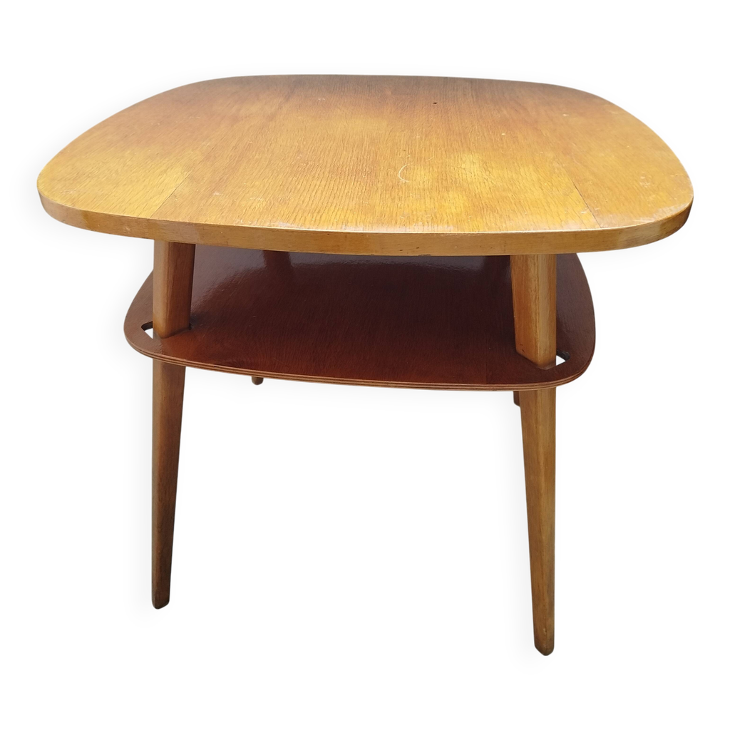 Table mi haute / mi basse - guéridon années 60 | Selency