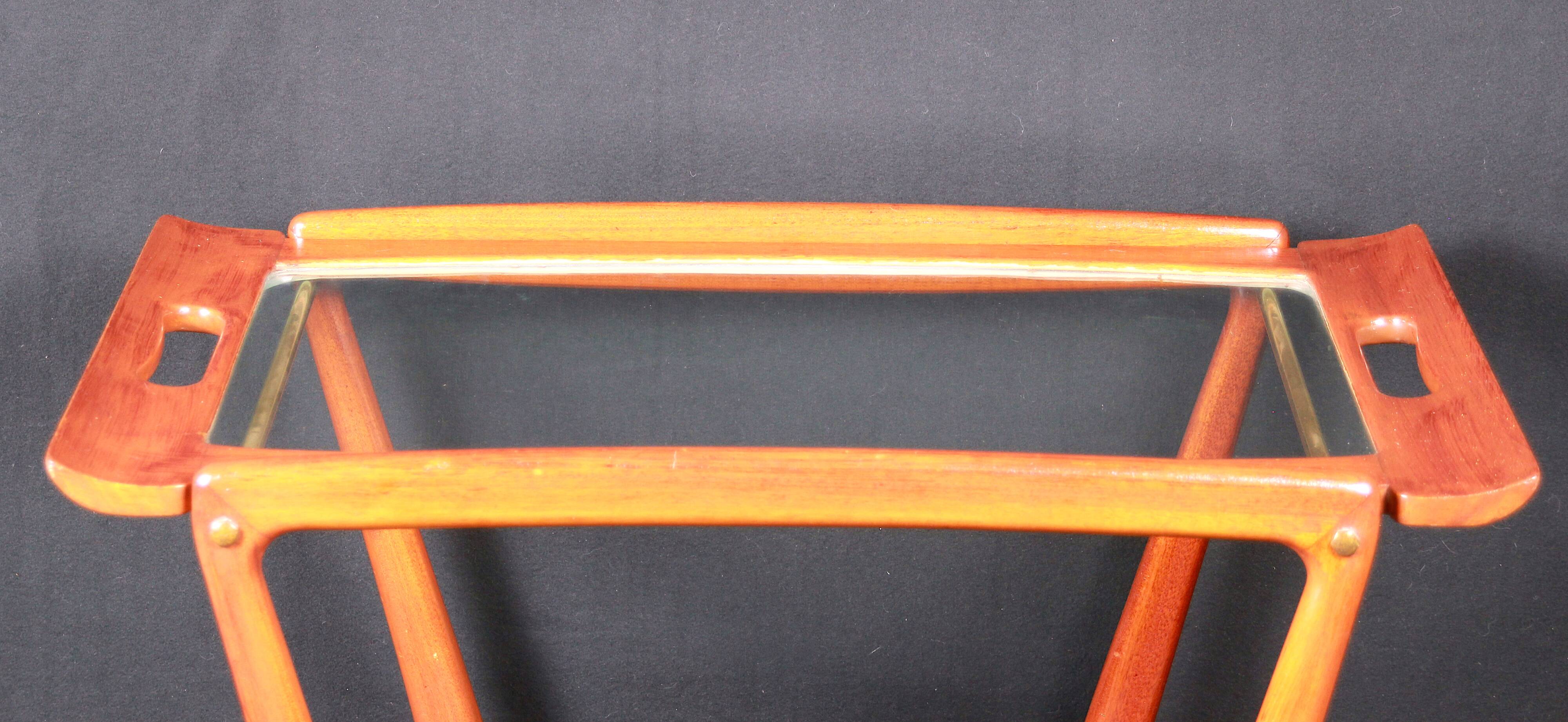 Italian Serving Trolley, Ico Parisi Style for Angelo de Baggis, 1950s