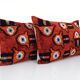 Paire de coussins Ikat