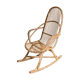 Rocking-chair en rotin