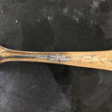 Christmas Pop-up 2022 Set of 4 gold-plated dessert forks.