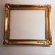 Louis XV large format gilded frame - Foliage: 66 x 55 cm