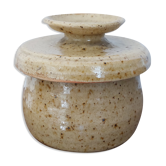 Vintage stoneware butter dish