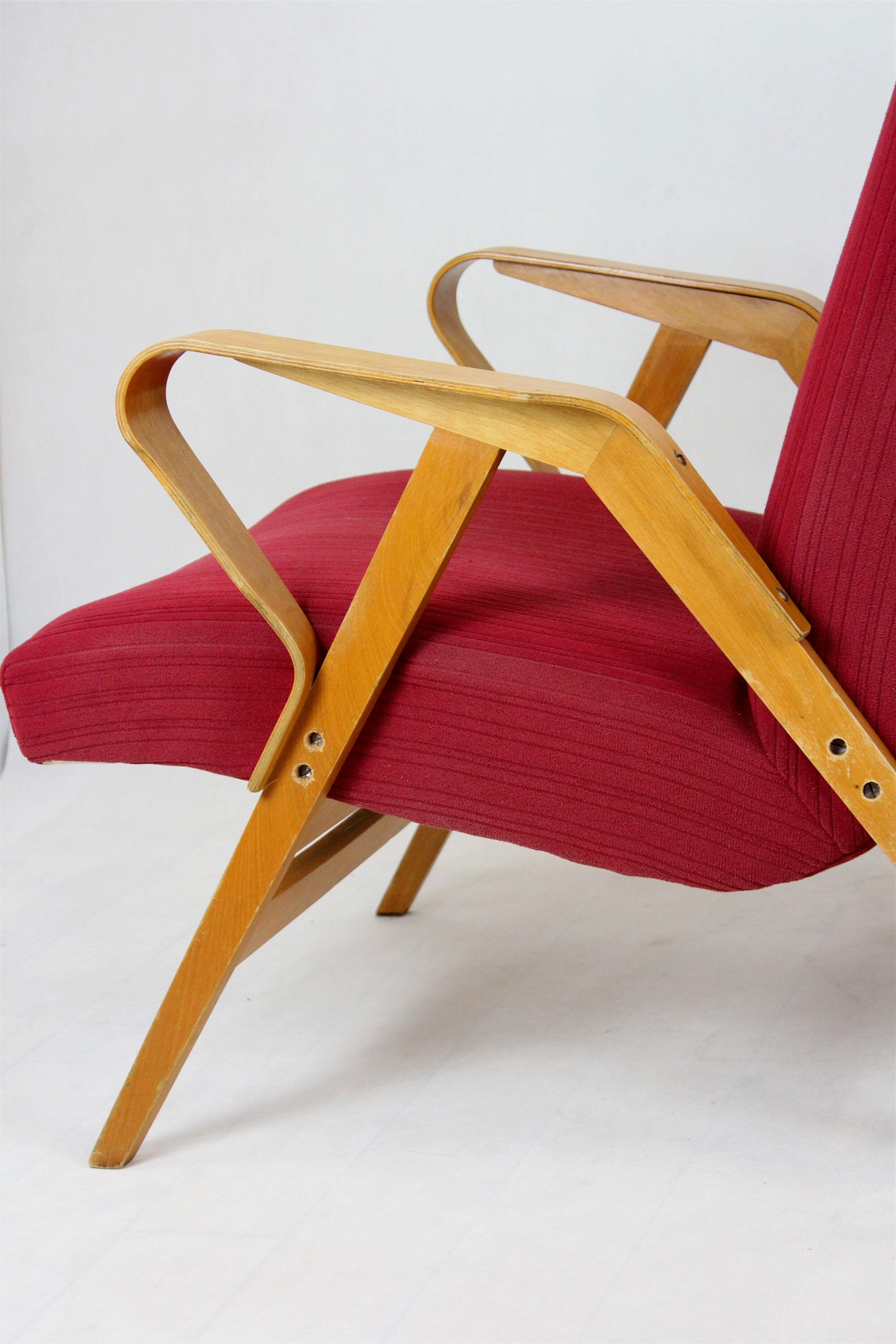 Mid-Century Armchairs from Tatra, 1960s, Set of 2