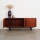 Buffet en teck, design danois, années 1960, fabriqué au Danemark
