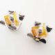 Pair of 1970's Murano Glass Wall Sconces by AV Mazzega
