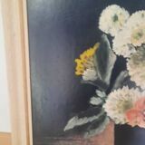 Painting bouquet of flowers