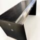 Guido Faleschini's desk for Mariani, black lacquered, 1970s