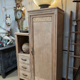 Asymmetrical vintage Art Deco wardrobe