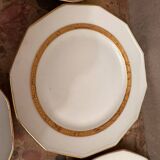 F. Legrand Limoges - Service à Dessert 2 Plat Gâteaux/Tartes + 11 assi