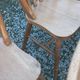 Set de 4 chaises et 1 fauteuil style montagne en chêne