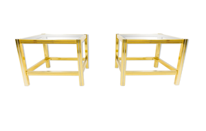 tables d'appoint en laiton