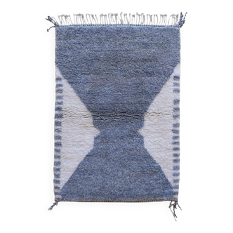 Tapis beni ouarine fait main traditionnel 250cmx150cm