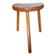 Vintage wooden tripod stool