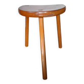 Vintage wooden tripod stool