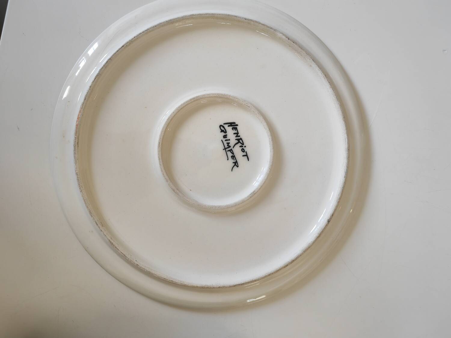 Henriot Quimper dish