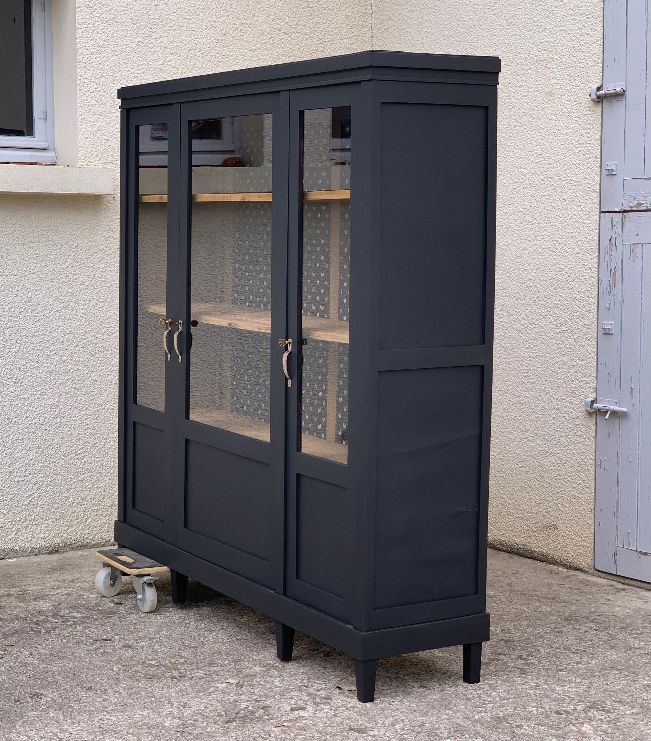 Removable glass cabinet art deco 1930