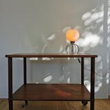 Dessert/ Scandinavian trolley teak Bowa