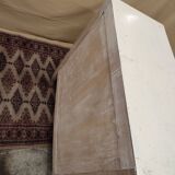 Chest of drawers white wood