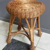 Rattan stool