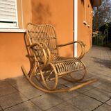 Rattan rocking chair