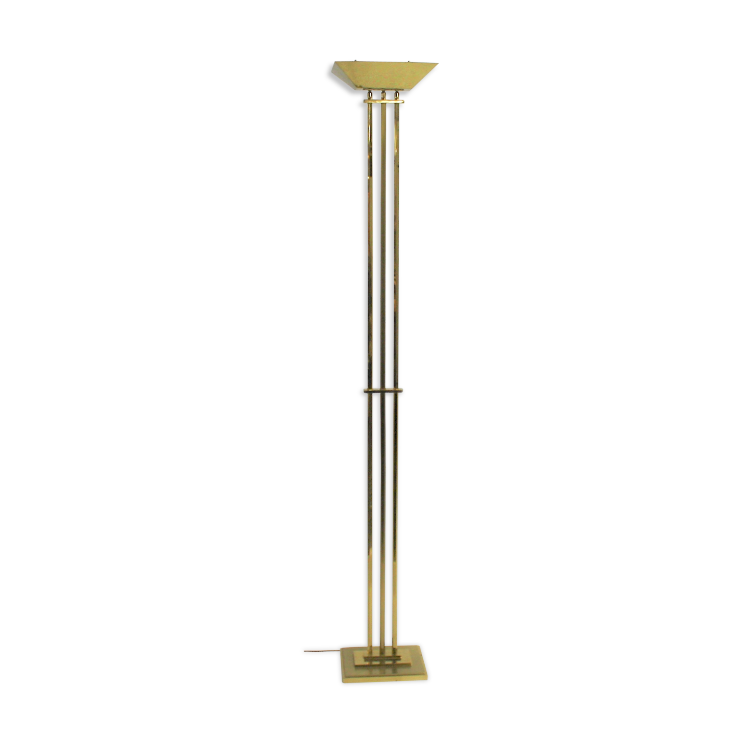 Brass floor lamp from Deknudt 1970