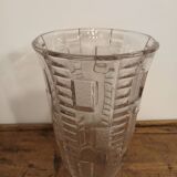 Val Saint Lambert vase Marceau model