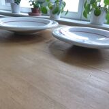 Set of 2 round calotte serving dishes Sarreguemines Monceau 200217