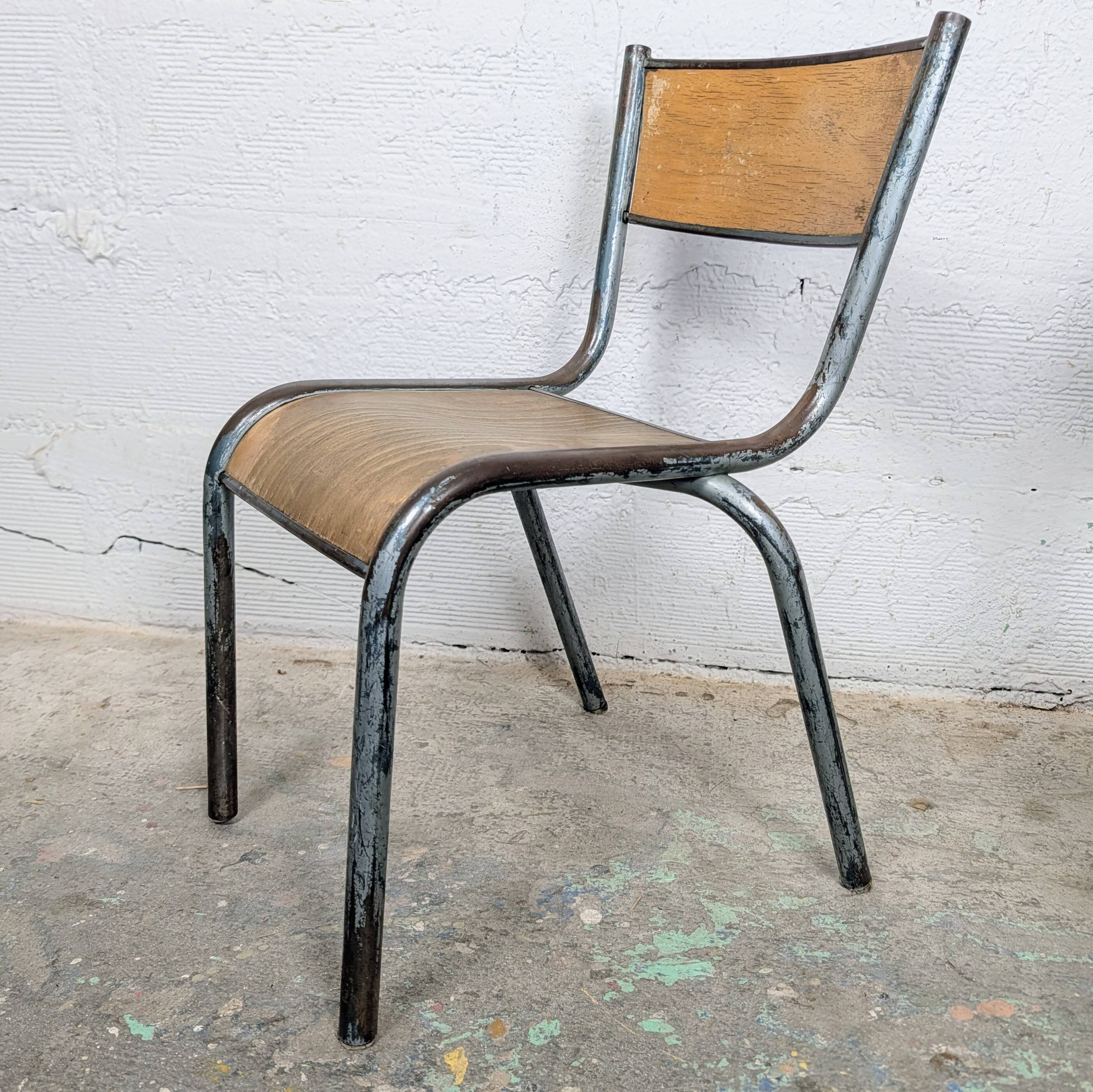 Vintage school chair