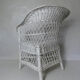 Rattan armchair