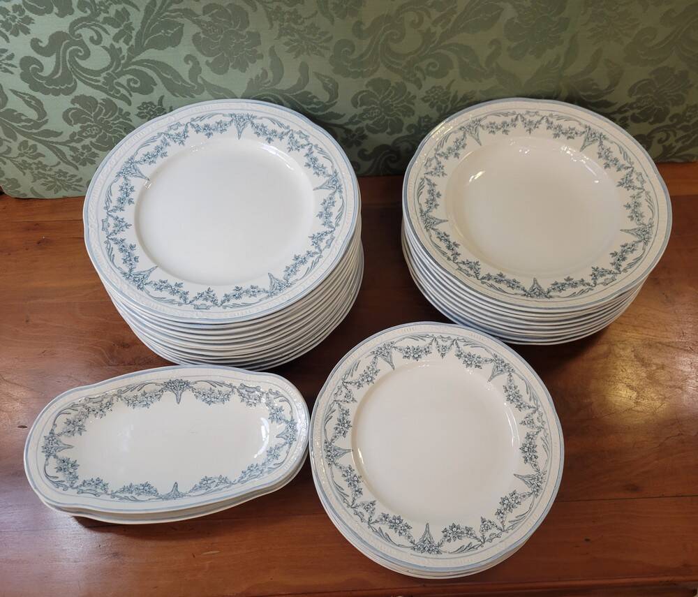 Louis XVI service, Sarreguemines