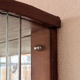 Hanging display cabinet in Art Deco style