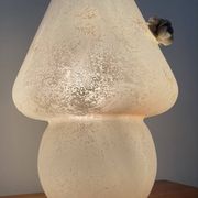 Mushroom lamp in Murano glass, made in the 60s-70s.