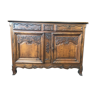 Carved walnut buffet